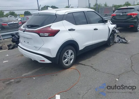 2024 Nissan Kicks S Xtronic Cvt z USA, uszkodzony, nr VIN 3N1CP5BV4RL516976